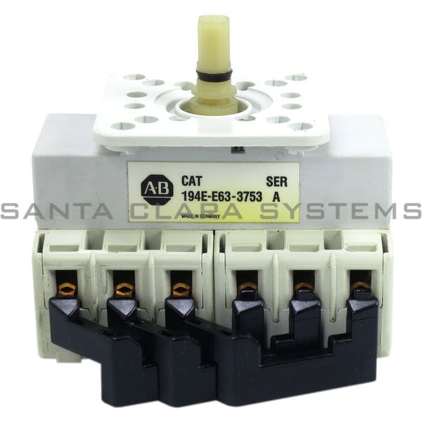 Allen Bradley 194E-E63-3753 Changeover Switch Product Image