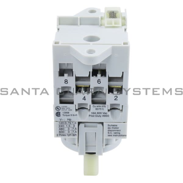 Allen Bradley 194L-A16-1753 Control and Load Switch Product Image