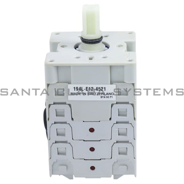Allen Bradley 194L-E12-4521 IEC Control and Load Switch, Step 1-2-3-4-5 60 Product Image