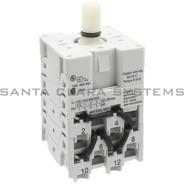 Allen Bradley 194L-E12-4531 Control and Load Switch Product Image