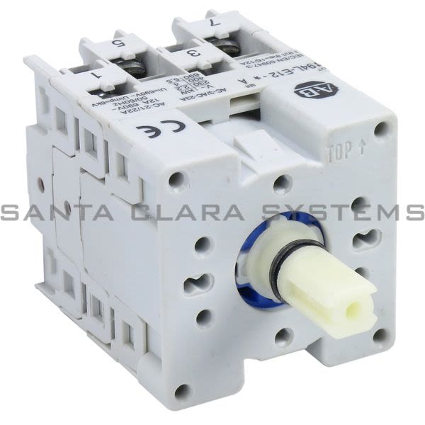 Allen Bradley 194L-E12-5521 IEC Control and Load Switch Product Image