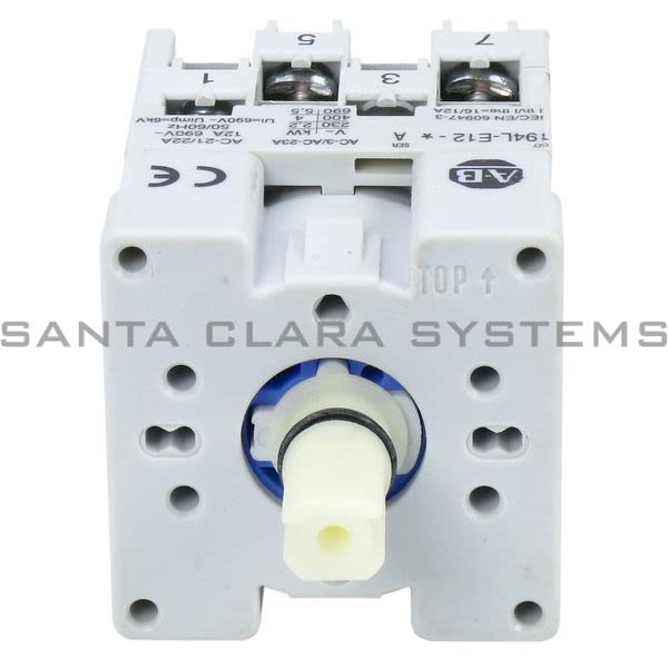 Allen Bradley 194L-E12-5521 IEC Control and Load Switch Product Image
