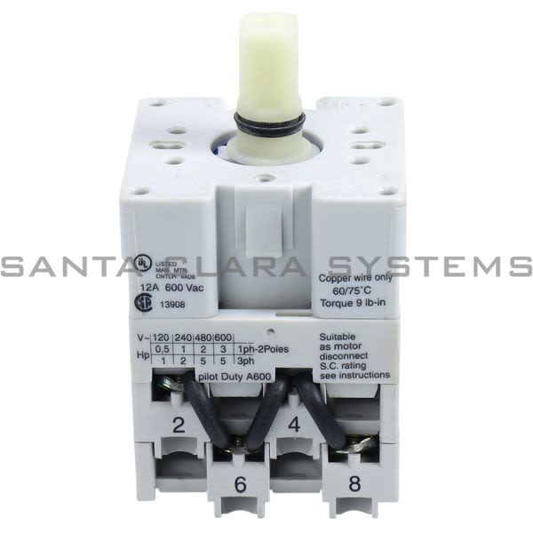 Allen Bradley 194L-E12-5521 IEC Control and Load Switch Product Image