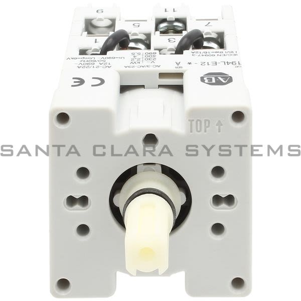 Allen Bradley 194L-E12-7303 IEC Control and Load Switch Product Image