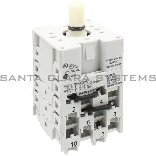 Allen Bradley 194L-E12-7303 IEC Control and Load Switch Product Image