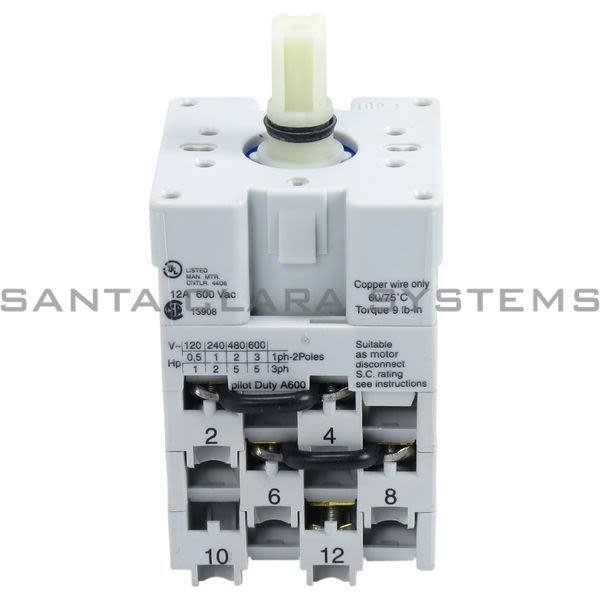 Allen Bradley 194L-E12-7543 Reversing Switch Product Image