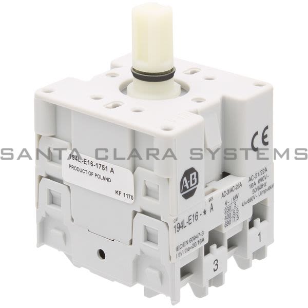 Allen Bradley 194L-E16-1751 Load Switch Product Image