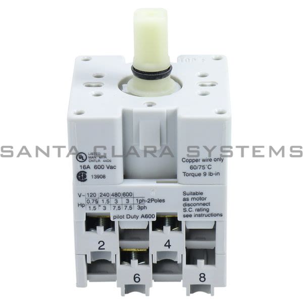Allen Bradley 194L-E16-1753 Control and Load Switch Product Image