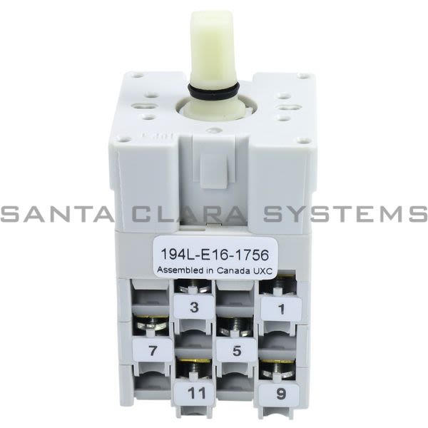 Allen Bradley 194L-E16-1756 Control and Load Switch Product Image