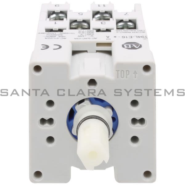 Allen Bradley 194L-E16-2503 Control and Load Switch Product Image