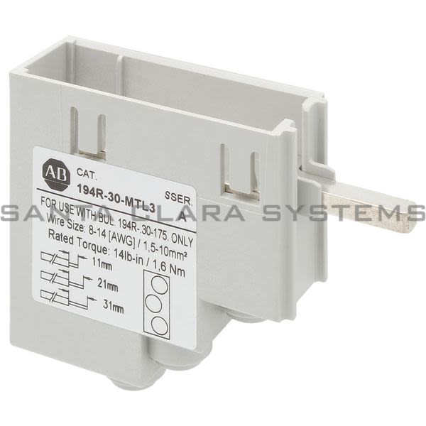 Allen Bradley 194R-30-MTL3 Multi Tap Lug Product Image