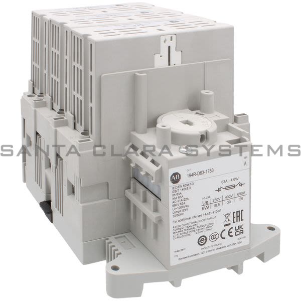Allen Bradley 194R-D63-1753 Disconnect Switch Product Image