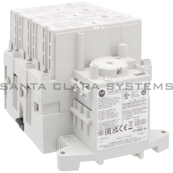 Allen Bradley 194R-J60-1753S Disconnect Switch Product Image