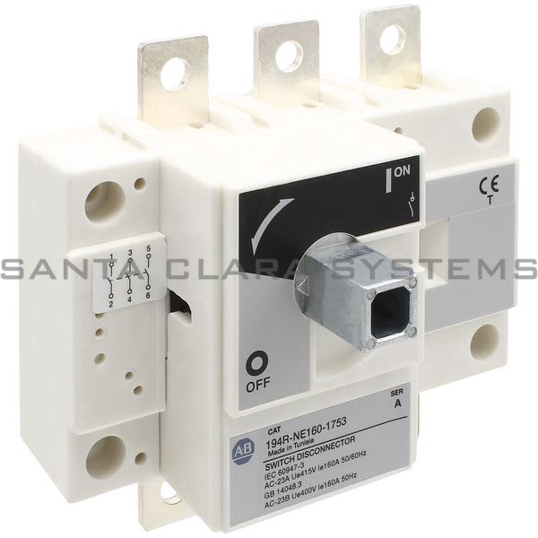 Allen Bradley 194R-NE160-1753 Disconnect Switch Product Image