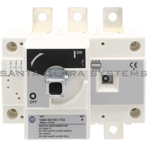 Allen Bradley 194R-NE160-1753 Disconnect Switch Product Image