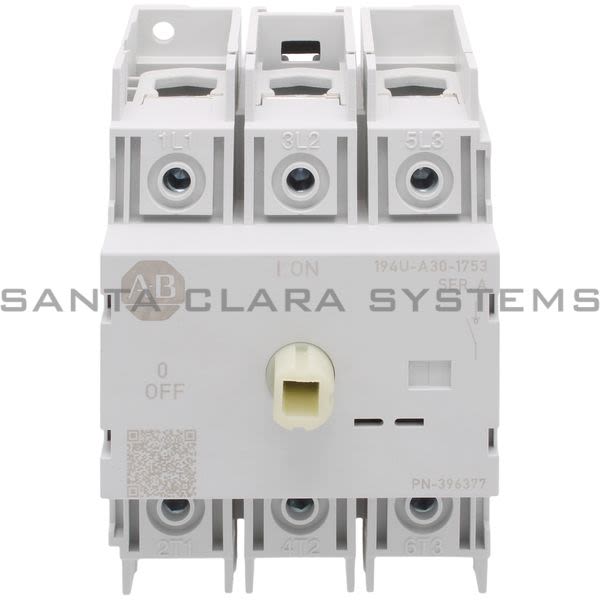 Allen Bradley 194U-A30-1753 Disconnect Switch Product Image
