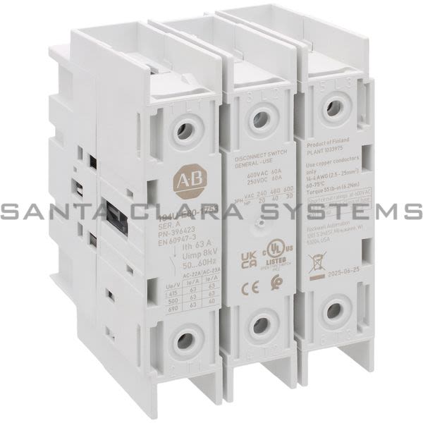 Allen Bradley 194U-E60-1753 Disconnect Switch Product Image