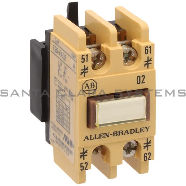 Allen Bradley 195-FA02 Contact Block Add-On Product Image