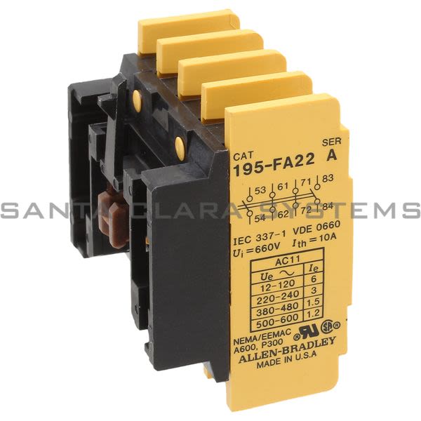 Allen Bradley 195-FA22 Contact Block Product Image