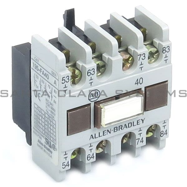 Allen Bradley 195-FA40 Contact Block Product Image