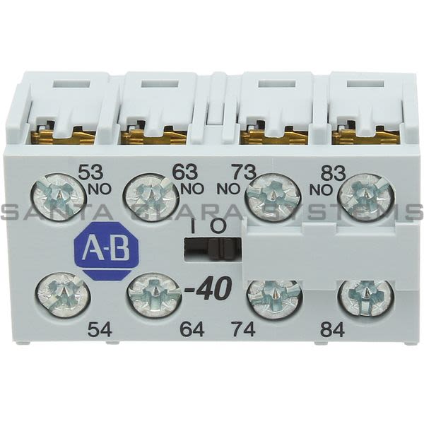 Allen Bradley 195-MA40 Auxiliary Contact Adder Deck Product Image