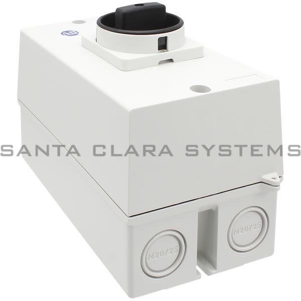 Allen Bradley 198E-AYTG2  IP65 Non-Metallic Enclosure W/ Black Handle, for 140m-C Product Image