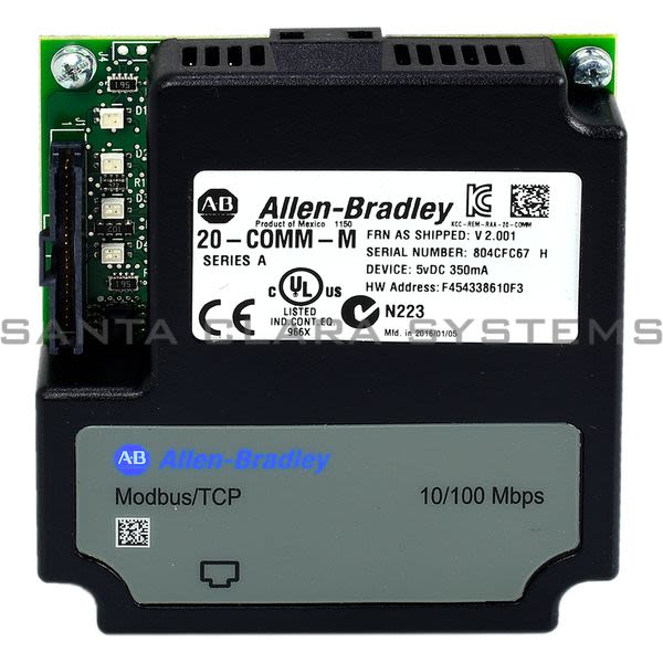 Allen Bradley 20-COMM-M  Communication Adapter | Modbus Product Image