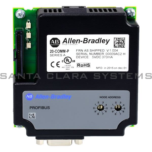 Allen Bradley 20-COMM-P  Communication Adapter | PROFIBUS Product Image