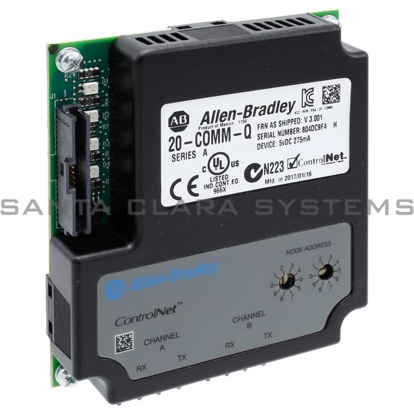 Allen Bradley 20-COMM-Q  Communication Adapter | ControlNet Fiber Product Image
