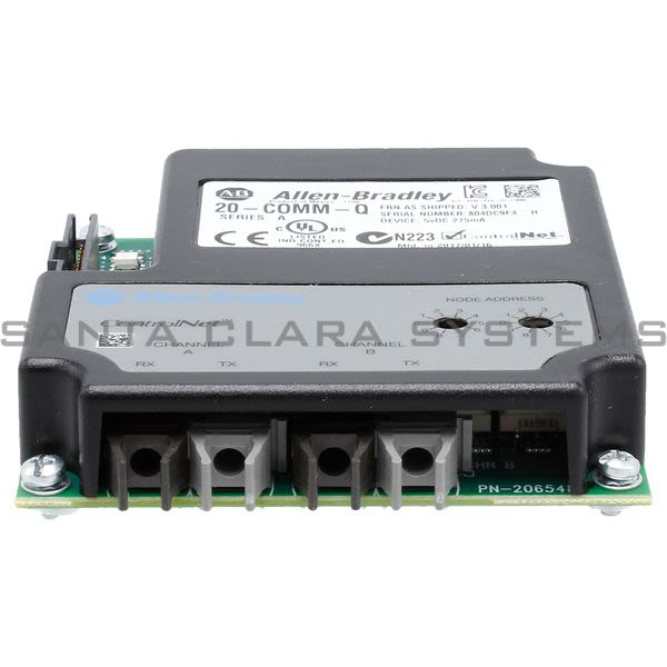 Allen Bradley 20-COMM-Q  Communication Adapter | ControlNet Fiber Product Image