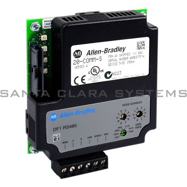 Allen Bradley 20-COMM-S  Communication Adapter | RS485 DF1 Product Image