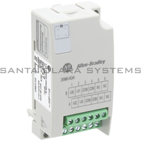 Allen Bradley 2080-IQ4  Digital Input Module | MICRO810 Product Image