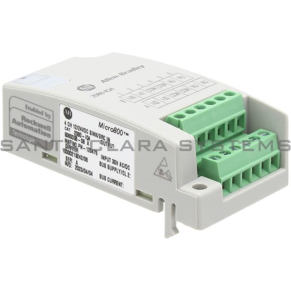 Allen Bradley 2080-IQ4  Digital Input Module | MICRO810 Product Image