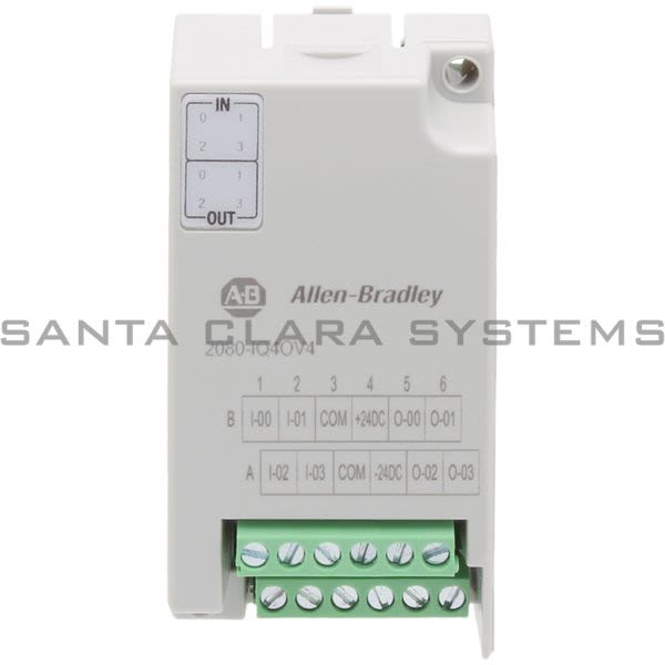 Allen Bradley 2080-IQ4OV4  I/O Module | MICRO810 Product Image