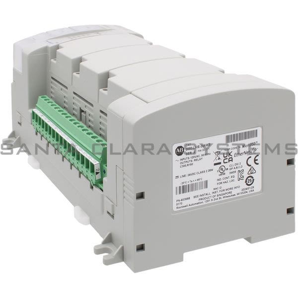 Allen Bradley 2080-L50E-24AWB Micro850 Controller Product Image