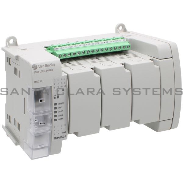 Allen Bradley 2080-L50E-24QBB Micro 850 Controller Product Image