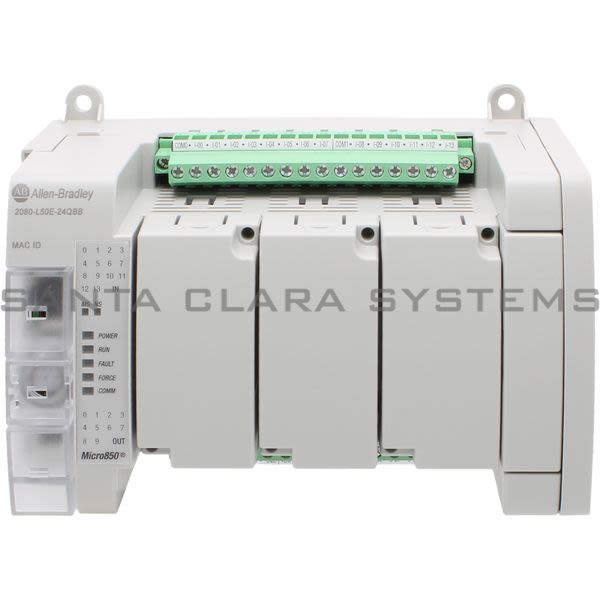 Allen Bradley 2080-L50E-24QBB Micro 850 Controller Product Image