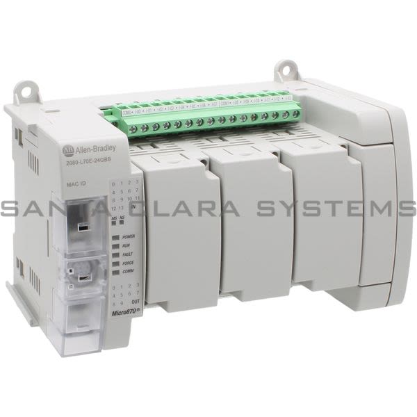 Allen Bradley 2080-L70E-24QBB Micro870 EtherNet/IP Controller Product Image
