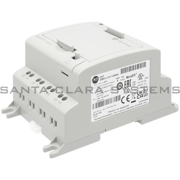 Allen Bradley 2080-LC10-12AWA Programmable Controller | MICRO810 Product Image