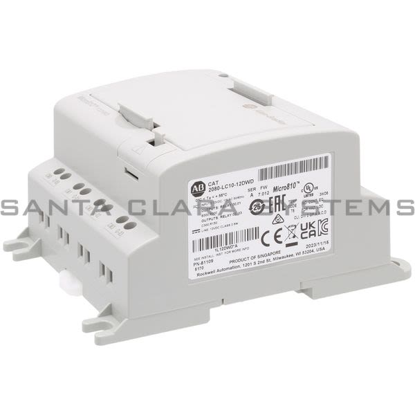 Allen Bradley 2080-LC10-12DWD  Programmable Controller | MICRO810 Product Image