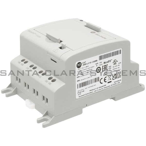 Allen Bradley 2080-LC10-12QBB  Programmable Controller | MICRO810 Product Image