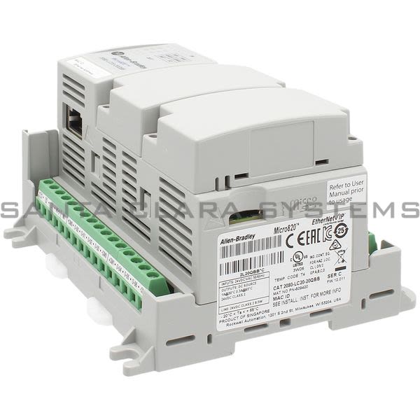 Allen Bradley 2080-LC20-20QBB Programmable Controller | MICRO820 Product Image
