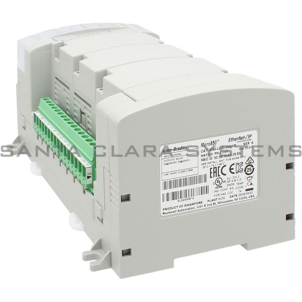 Allen Bradley 2080-LC50-24AWB Programmable Controller | MICRO850 Product Image