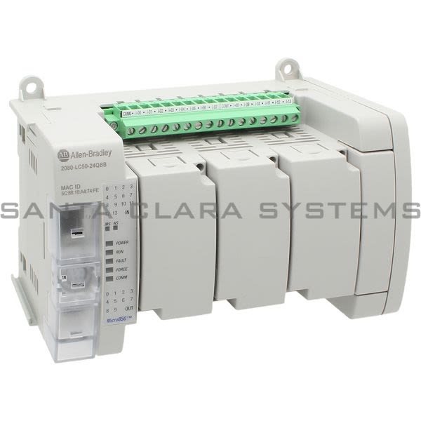 Allen Bradley 2080-LC50-24QBB Programmable Controller | MICRO850 Product Image