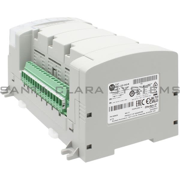 Allen Bradley 2080-LC50-24QVB Programmable Controller | MICRO850 Product Image