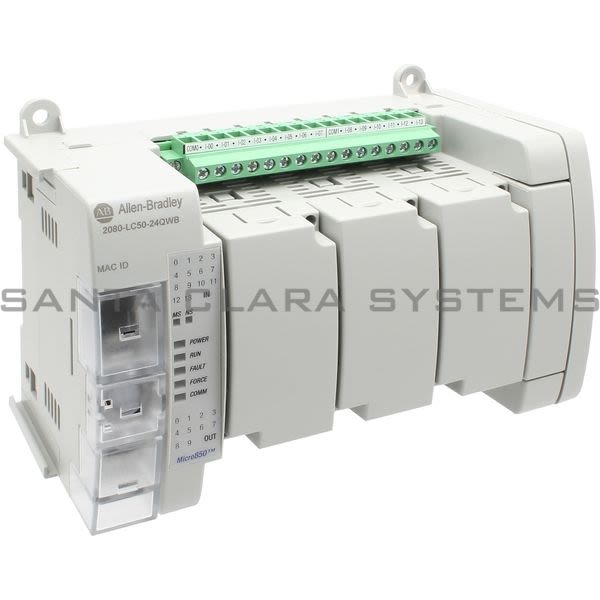 Allen Bradley 2080-LC50-24QWB  Programmable Controller | MICRO850 Product Image
