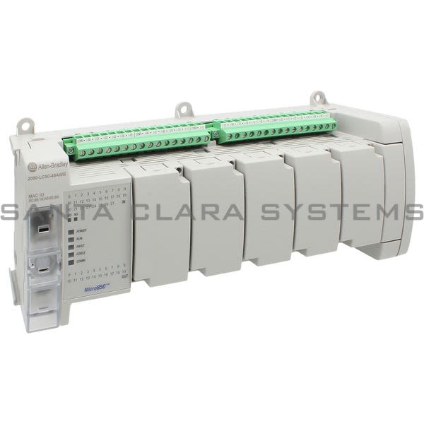 Allen Bradley 2080-LC50-48AWB  Programmable Controller | MICRO850 Product Image