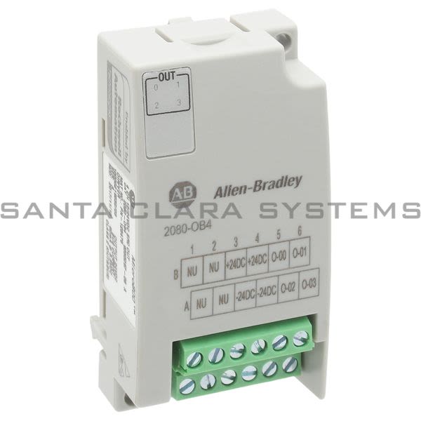 Allen Bradley 2080-OB4  Digital Output Module Product Image