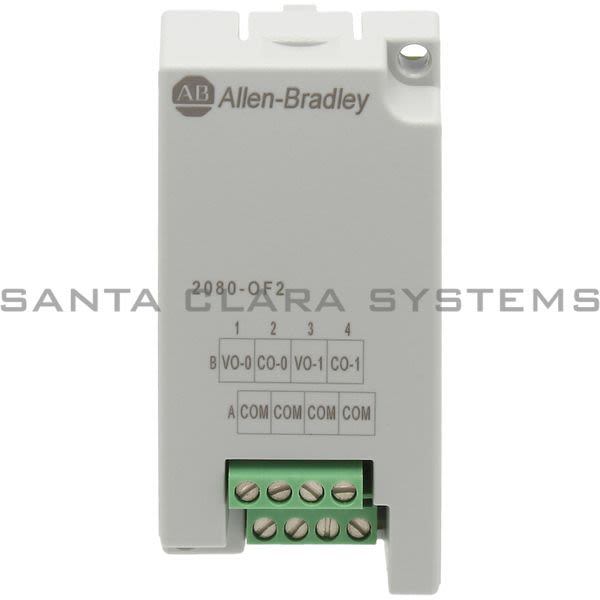 Allen Bradley 2080-OF2  Analog Output Unipolar | MICRO810 Product Image