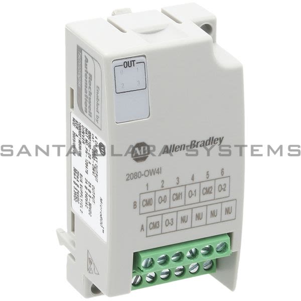 Allen Bradley 2080-OW4I  Relay Output Module Product Image